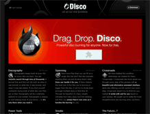 Tablet Screenshot of discoapp.com